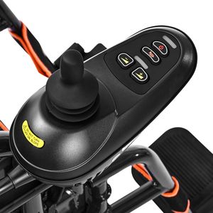 Sedia a Rotelle Elettrica Pieghevole e Leggera per Adulti, Autonomia di 21 km, Capacità 120 kg - Product Image 2