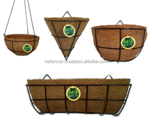Panier de doublure en gros, idéal pour la maison, le jardin, l'agriculture, l'horticulture, l'hydroponie, les serres et les fermes, fabriqué en fibre de coco du Sri Lanka - Product Image 4