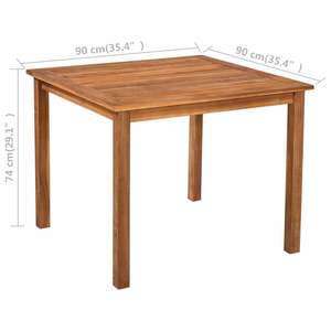 Ensemble de 5 ensembles de salle à manger de jardin en noir et brun - Product Image 6