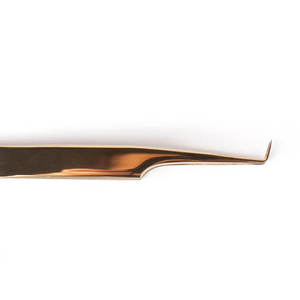 Pinzas para Extensión de Pestañas de Acero Inoxidable Personalizadas DERMISPRO INSTRUMENTS, Punta Dentada de Precisión, Duraderas y Antiestáticas - Product Image 4