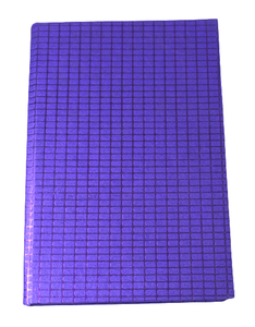 Camelon Exports - Diario de Viaje de Papel de Algodón Hecho a Mano, Tapa Dura Reciclada, 48 Hojas, Diseño Único y Elegante con Relieve Metálico Azul - Product Image 1