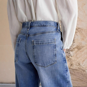 Jeans Skinny Extensibles Taille Haute pour Femme – Pantalon Slim en Denim Confortable et Ajusté – Vêtements Décontractés Tendance pour Dames – Vente en Gros - Product Image 6