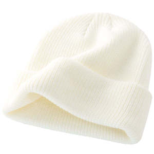 Bonnet d'hiver chaud et à séchage rapide de qualité supérieure, uni, doux, avec logo personnalisable, bonnet tendance - Product Image 2