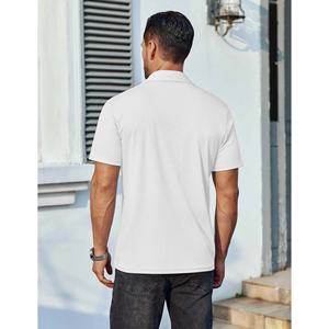 Fabricación personalizada Precio barato Hombres Polo Camisas Logotipo personalizado Algodón Poliéster Hombres Golf Polo Camisas - Product Image 2