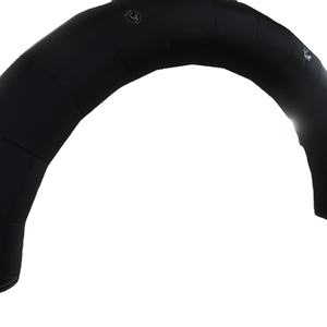 Arche gonflable noire imperméable et durable avec pompe à air électrique pour événements publicitaires - Product Image 1