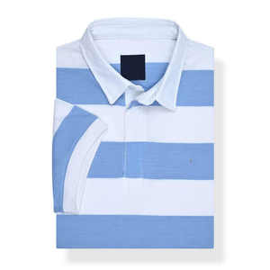 OEM Wholesale Custom Men's 240gsm Cotton Short Sleeve Polo Shirt Button up Turn-<b>Down</b> Collar Dry Fit Casual Streetwear Shirts - Product Image 3