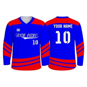 Premium Team Hockey Uniform Custom Ice Hockey Jersey Set Breathable Lightweight Apparel Factory Supplier - Product Image 1