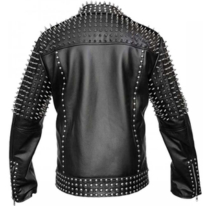 Chaquetas de Cuero Genuino Premium para Uso Diario con Costuras Resistentes, Chaqueta de Cuero para Mujer Estilo Biker, Alta Calidad - Product Image 4