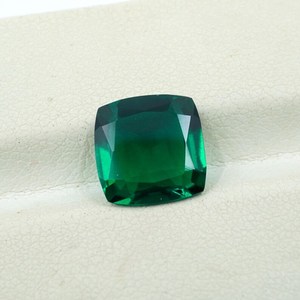 HAYAAT GEMS Émeraude zambienne de laboratoire taille coussin 2,30 carats, pierre libre pour la fabrication de bijoux - Product Image 1