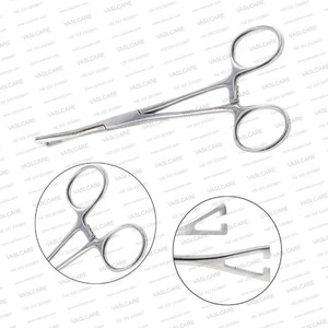 Pinzas Quirúrgicas Manuales Pennington de Acero Inoxidable Alemán Sin Ranuras para Tejidos ORL, Instrumento Médico de Vaslcare - Product Image 4