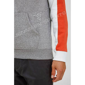 เสื้อฮู้ดดี้ฤดูหนาวแบบกำหนดเอง 450 GSM สำหรับผู้ชาย หลายสี ผ้าฝ้ายฟลีซ 100% ปักลาย ตัดเย็บตามสั่ง - Product Image 5