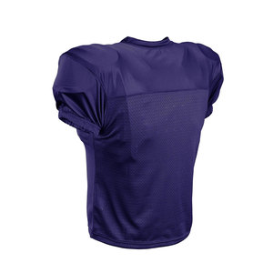Jersey de Fútbol Americano Unisex de Talla Grande, Diseño Cosido de Alta Calidad, Logotipo Personalizado, Ropa Deportiva con Cuello en V y Manga Corta - Product Image 4