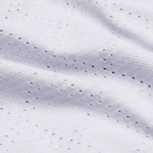 Chemise blanche à manches courtes pour femme, motif floral, respirante, longueur normale, tissu tricoté, nylon, élasthanne, imprimé numérique - Product Image 5