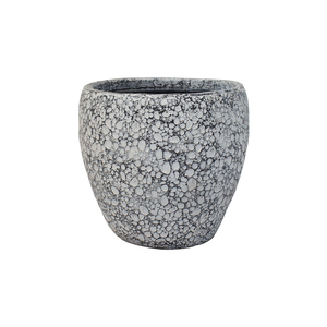 Nouveaux pots et jardinières artisanaux en fibre de pierre du Vietnam, décorations de jardin avec étiquette personnalisée - Product Image 1