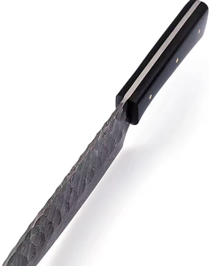 Couteau de Chef LEGACY BLADES en Acier Damas Forgé à la Main, Manche en Bois, Ambidextre, Compatible Lave-Vaisselle, Design Traditionnel, Lame Ultra-Tranchante - Product Image 3