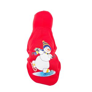 Disfraz Navideño con Capucha de Muñeco de Nieve con Luces LED para Mascotas, Suéter Elegante para Amigos Peludos - Product Image 4