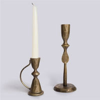 Ensemble de chandeliers décoratifs hauts en métal argenté de luxe, élégants pour centre de table de mariage, vente en gros