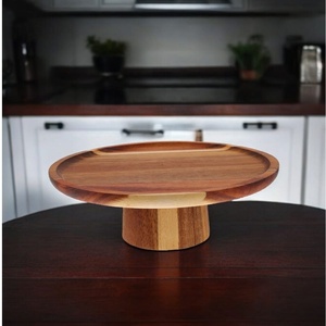 Nouveau plateau de service en bois à 3 niveaux pour Cupcake Fruit Dessert Stand Farmhouse Party Wedding Home Decoration disponible depuis l'Inde - Product Image 4