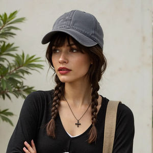 Gorra de Béisbol Personalizada de Alta Calidad 2026, de 6 Paneles, con Impresión Puff e Impresión Digital, Primavera/Verano, Unisex, para Adultos - Product Image 1