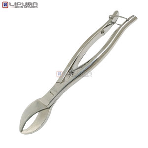 Ciseaux de coupe de plâtre robustes à ressort et verrouillage, 20 cm, en acier inoxydable, pour laboratoire dentaire et plâtre dur - Product Image 5