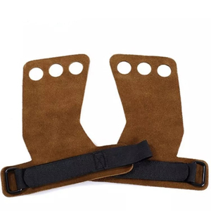 Dowel Grip Universal Leather Handle Tool-Non-Slip Lightweight Adjustable Durable Construction for Home Gym Fitness Exercise - Product Image 3
