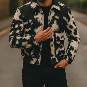 Chaqueta de Cuero Vacuno de Alta Calidad al por Mayor para Hombre con Cuello Alto, Color y Logotipo Personalizados, para Uso Invernal, Hecha en Pakistán - Product Image 4