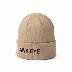 Gorro de Invierno Tejido Grueso y Cálido, con Parche Personalizado, Unisex, Casual, con Borde Plegado, Venta al Por Mayor - Product Image 4