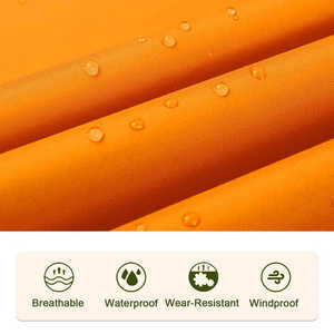 New Arriver Rain <b>Poncho</b> Hiker Waterproof Rain <b>Poncho</b> Hiking Raincoat Reusable Polyester Rain Coats Cape For Outdoor Activities - Product Image 4