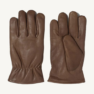 Gants de sport en cuir véritable pour hommes et femmes, compatibles avec les écrans tactiles, respirants, unisexes, pour toutes les saisons, gants en cuir tendance - Product Image 1