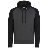 Sweat-shirt en coton à manches raglan, sweat-shirt à cordon, sweat-shirt avec logo personnalisé
