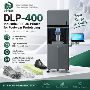 Imprimante 3D DLP industrielle pour les marques de chaussures, machine d'impression de prototypes de semelles de chaussures à haute vitesse - Product Image 1