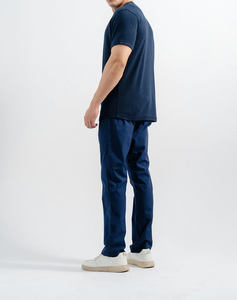 Camiseta Corta Oversize de Verano para Hombre al por Mayor, con Logo Personalizado, Hombro Caído, Cuello Redondo, Tejido de Punto 100% Algodón - Product Image 4