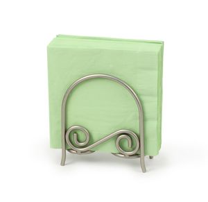 <b>Adjustable</b> Metal Napkin Holder Flexible Design Convenient <b>Table</b> Organizer For Napkins Dining Kitchen Use - Product Image 3