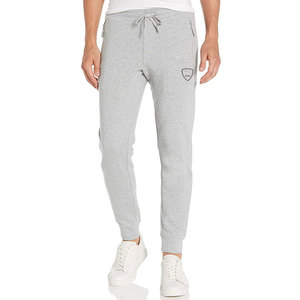 Vente chaude hommes 100% coton 350 GSM polaire pantalons de survêtement couleurs personnalisées brodé imprimé Logo poche taille élastique Service OEM - Product Image 3