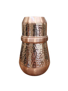 Gobelet en cuivre pur, grande capacité, durable, écologique, prix abordable, personnalisable, pour usage domestique, finition antique - Product Image 1
