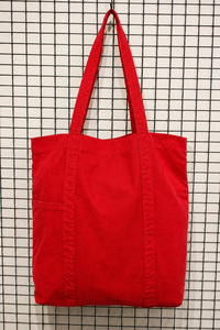 Brown Cotton <b>Canvas</b> Tote Bag Large Capacity Shoulder <b>Shopper</b> Bag Custom Logo for Retail Grocery Travel - Product Image 5