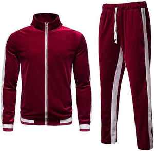 OEM Eco-Friendly Casual Solid Men's Sport Streetwear <b>Tracksuit</b> <b>Winter</b> Outdoor Wholesale Cheap Price Front Logo Plus Size Hooded - Product Image 1