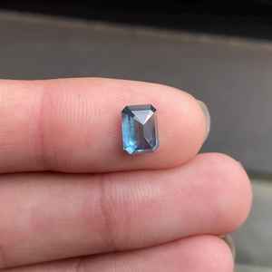 Diamante CVD de corte esmeralda de 1 a 3 quilates, color azul profundo, certificado por IGI, cultivado en laboratorio, pulido a mano, procedente de la India, para la fabricación de joyas. - Product Image 5