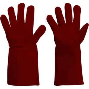 Guantes de Soldadura TIG Reforzados de Piel de Cabra y Vacuno, Guantes de Protección Personal para Seguridad Industrial y Construcción - Product Image 5