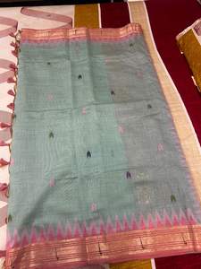 Sari Tradicional de Viscosa Bloom of Nature para Fiestas de Invierno - Product Image 2