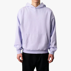 Sudaderas con capucha unisex personalizadas con logotipo, cómodas y transpirables para hombre, ropa urbana básica de algodón de alta calidad, sudaderas con capucha para hombre a precio de mayoreo. - Product Image 5