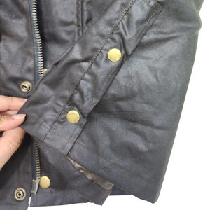 Veste en toile en gros, doublée de flanelle, durable, décontractée, pour l'extérieur, veste d'hiver de haute qualité, robuste, pour homme, veste de travail - Product Image 5