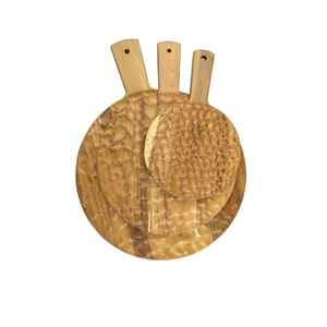 Tabla de Cortar de Madera Natural Premium, Tabla de Cortar de Alta Calidad, Tabla para Servir Queso, Hecha a Mano, Duradera, Utensilios de Cocina Prácticos - Product Image 3