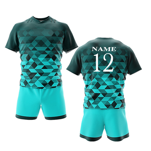 Uniformes de Rugby al Por Mayor, Transpirables, Sostenibles, de Manga Corta, con Diseño de Logotipo Personalizado, Impresión por Sublimación, Servicio OEM - Product Image 6