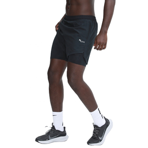 Pantalones Cortos Deportivos de Secado Rápido para Hombre, de Poliéster/Algodón, Estilo Francés, hasta la Rodilla, con Cordón en la Cintura - Product Image 5