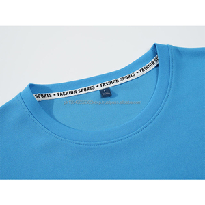 Camiseta personalizada de alta calidad con estampado en blanco 100% poliéster, camiseta lisa en blanco, diseños de sublimación, camiseta en blanco para hombre a la venta - Product Image 4