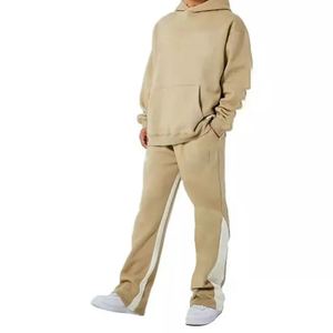 Conjuntos de Sudadera con Capucha y Pantalones Deportivos de Forro Polar, Transpirables, de Secado Rápido, para Hombre, Unisex, Traje Deportivo de Invierno, Fabricantes de Ropa Personalizada - Product Image 3