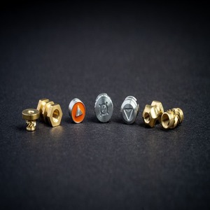 Componentes de Precisión de Metal, Piezas Micro de Latón Mecanizadas por CNC, Torneado y Fresado - Product Image 1