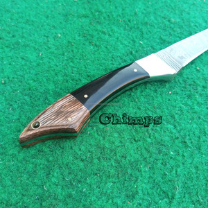 Couteau de pêche à filet en acier damas avec lame flexible Cadeau de chef personnalisé pour la cuisine et les aventures en plein air - Product Image 3