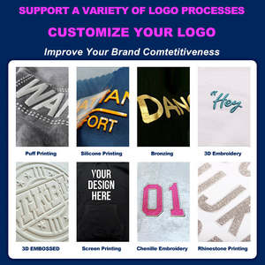 เสื้อพูลโอเวอร์ผ้าฝ้ายคุณภาพสูง 100% เนื้อหนา ทรงโอเวอร์ไซส์ สวมใส่สบาย ทรงหลวม ยืดหยุ่นได้ แต่งขอบยางยืด ประดับด้วยคริสตัล - Product Image 5